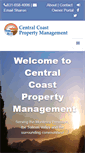 Mobile Screenshot of centralcoastpropertymanagement.com